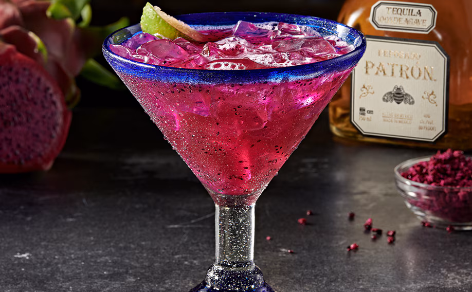 Patron Dragon Fruit Margarita